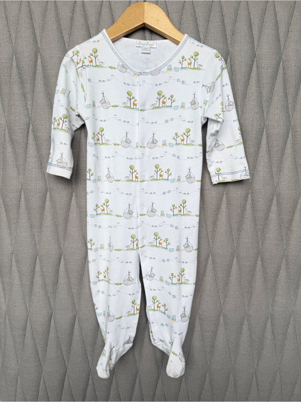 Kissy Kissy White Footed One-Piece 9m